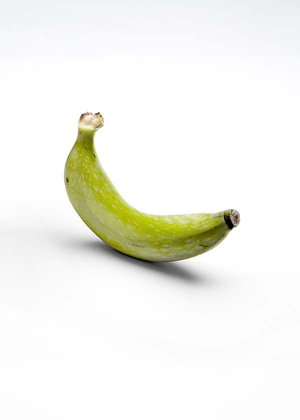 Banana cover by apple skin