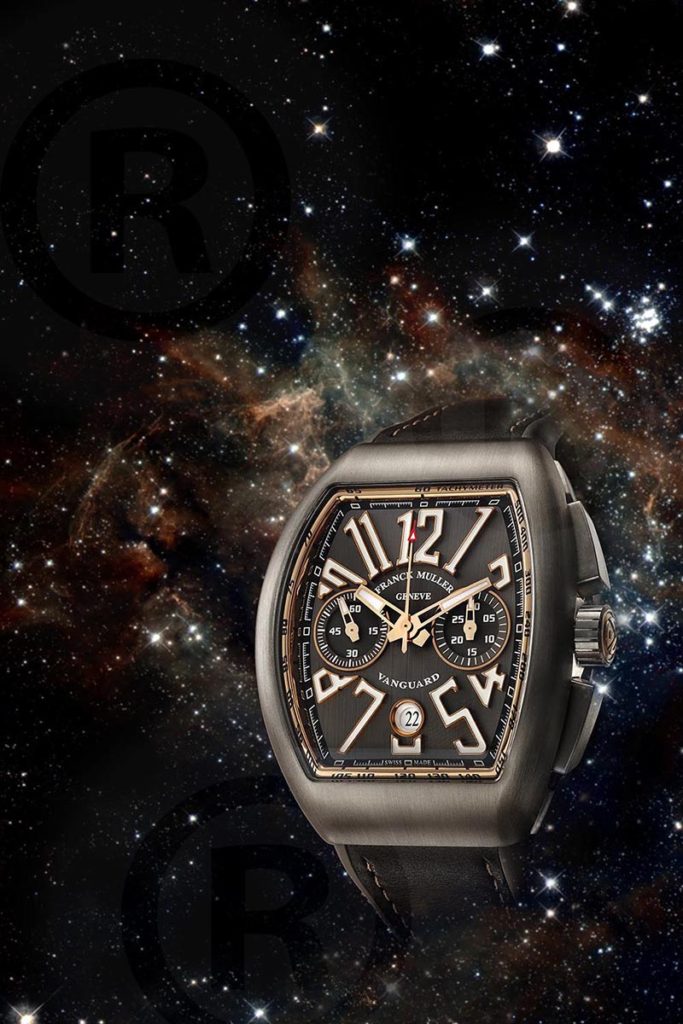 Franck Muller Watch on space